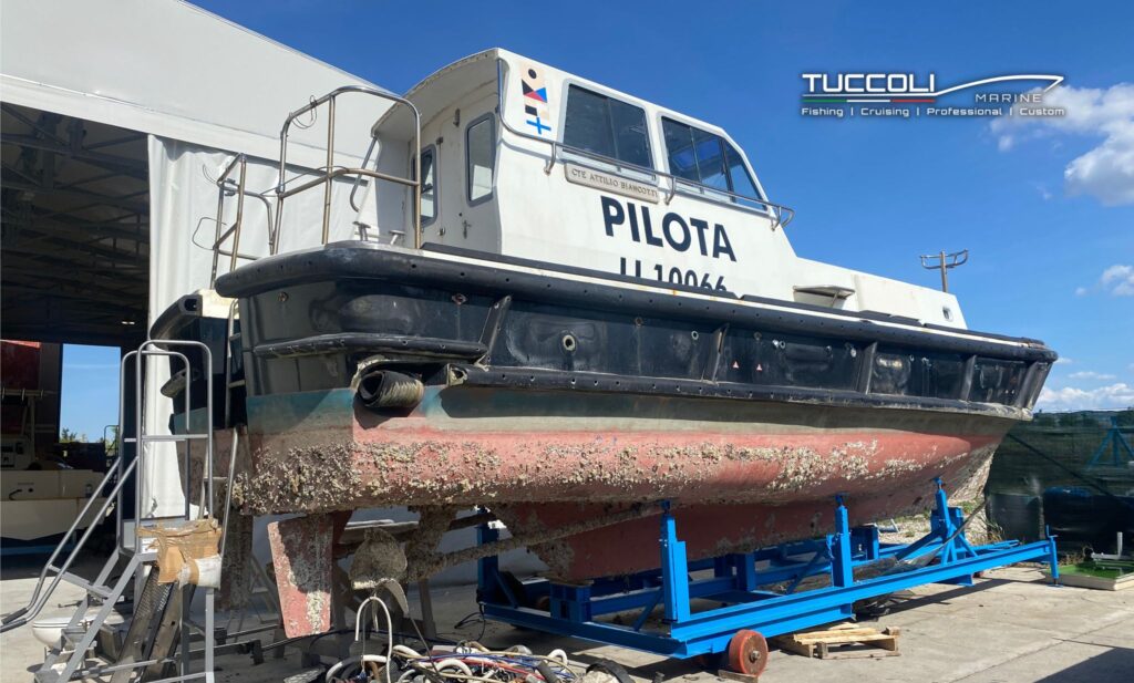 Work Boat by Tuccoli: refit della Attilio Biancotti del Corpo dei Piloti di Livorno
