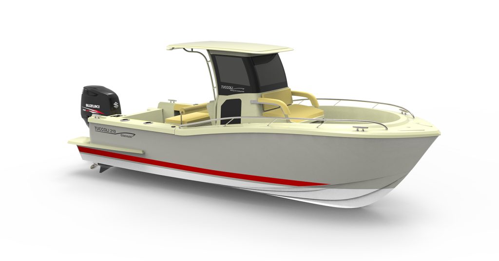 t210 giannutri barca da pesca